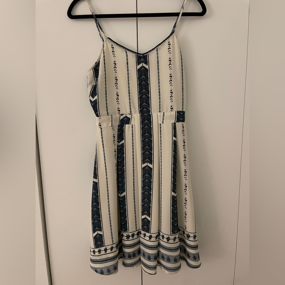 AQUA Patterned Dress